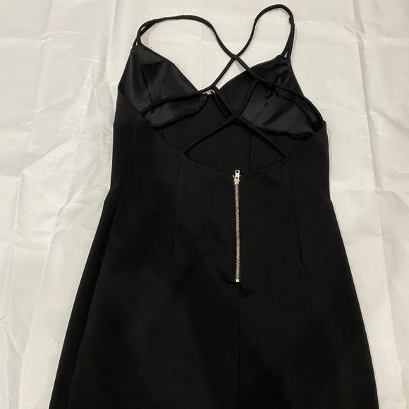 Black Mini Dress Forever 21 Size M - Picture 2 of 2
